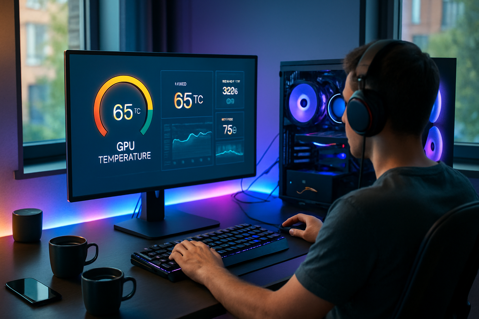 apprends à surveiller facilement la température de ta carte vidéo en seulement 5 minutes, sans outils compliqués ni connaissances techniques avancées.