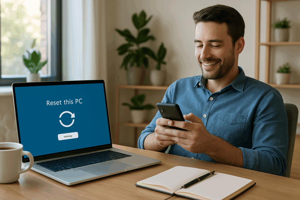 découvrez comment réinitialiser votre pc en seulement 10 minutes, sans stress ni perte de données. suivez notre guide simple pour retrouver un ordinateur comme neuf rapidement et en toute sécurité.