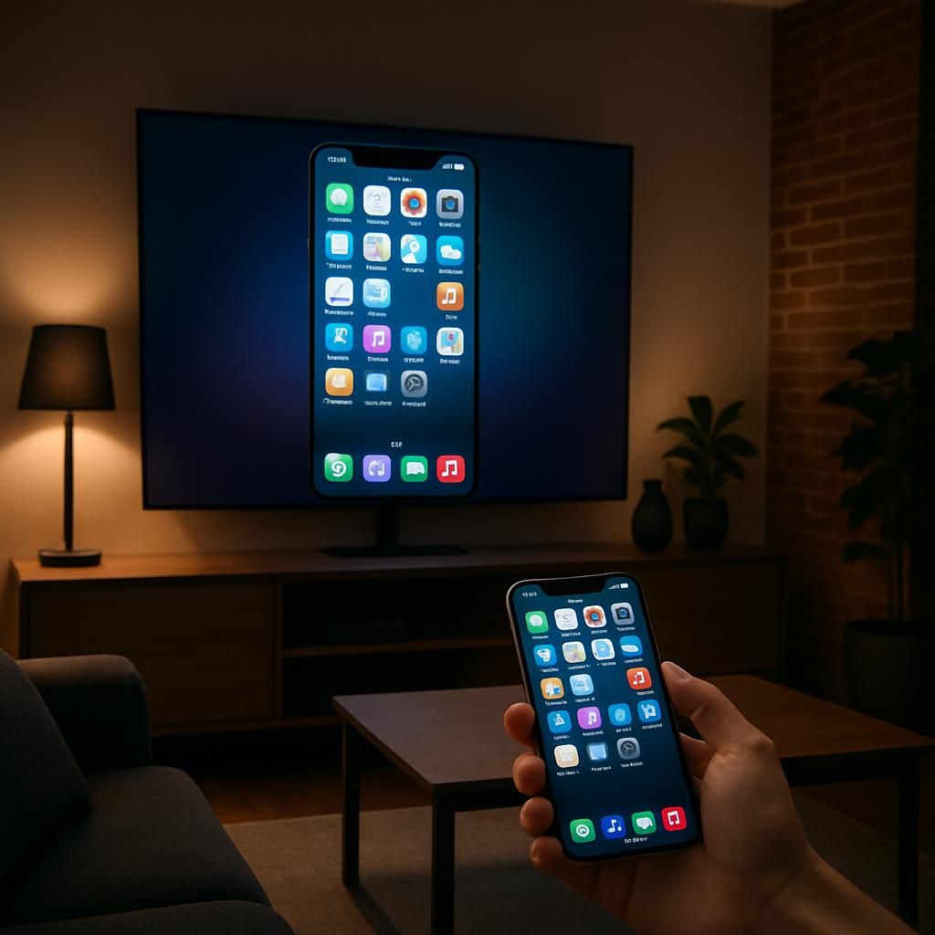 découvrez comment caster facilement et rapidement l'écran de votre iphone sur votre tv pour profiter de vos contenus préférés en grand format.