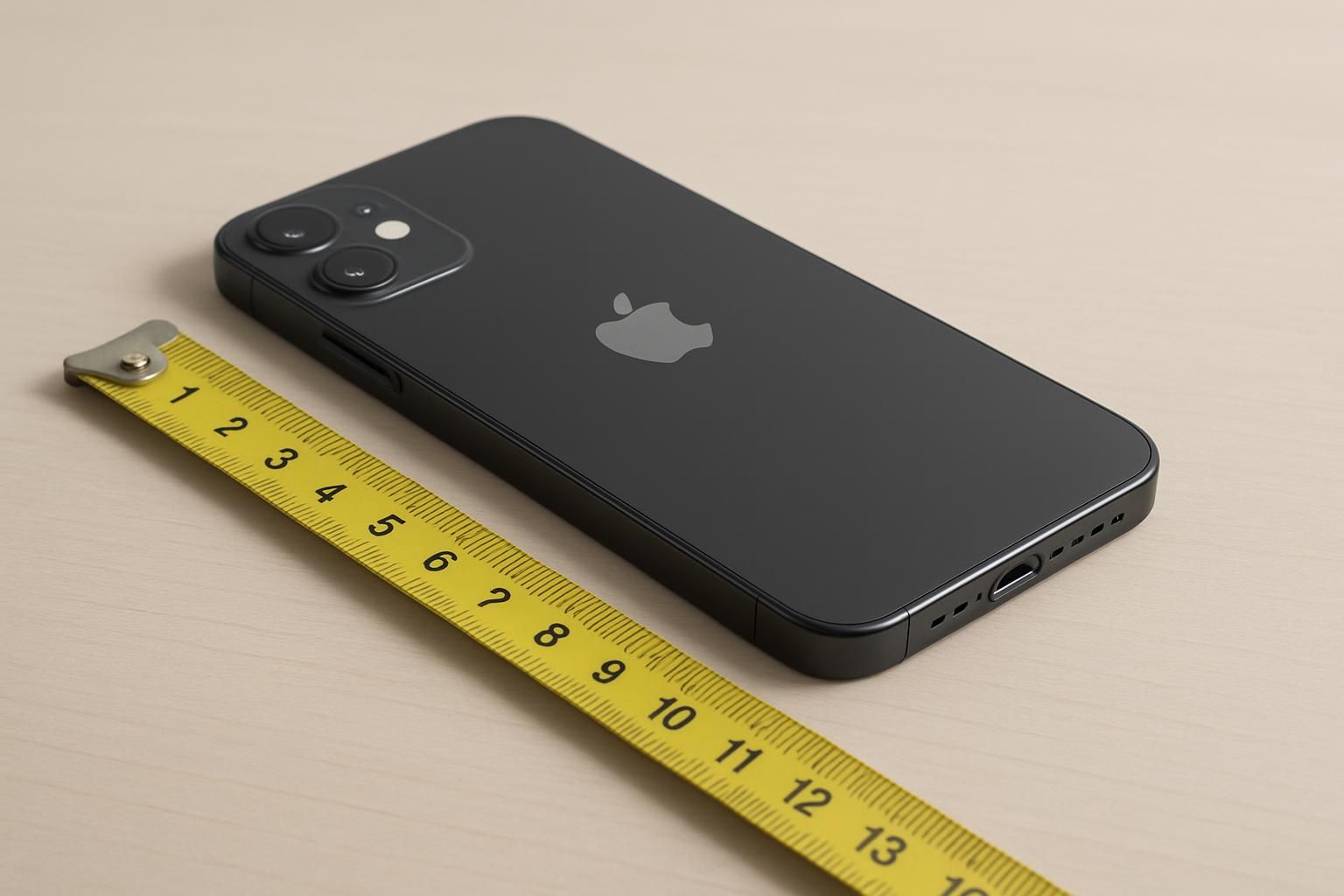 découvrez la taille de l'iphone 12 en centimètres et comparez-la facilement avec les dimensions des autres modèles d'iphone pour choisir celui qui vous convient le mieux.