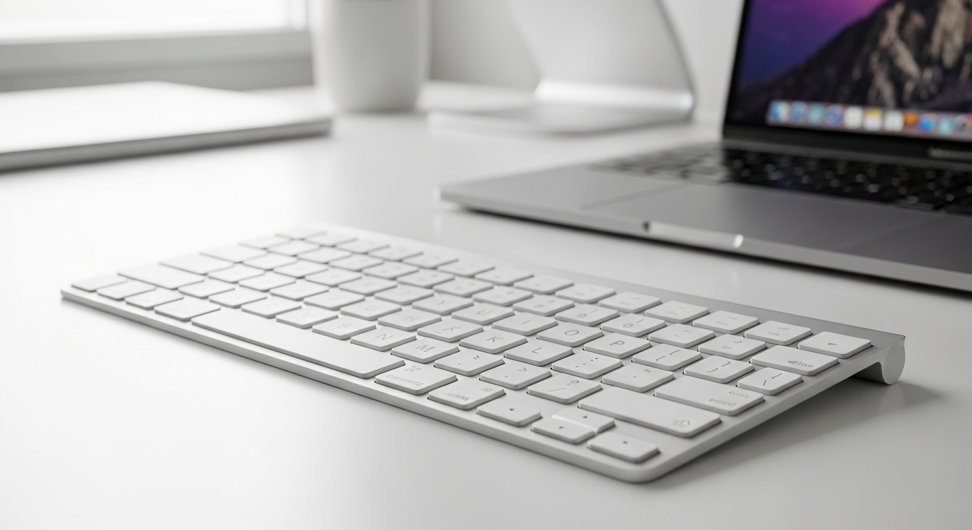 Clavier Apple Magic Keyboard AZERTY pour faire le tiret du 6 sur Mac