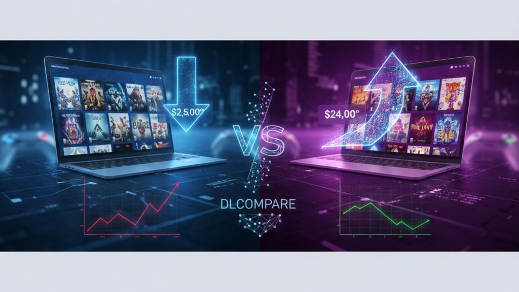 Comparatif prix jeux video sur dlcompare : economisez