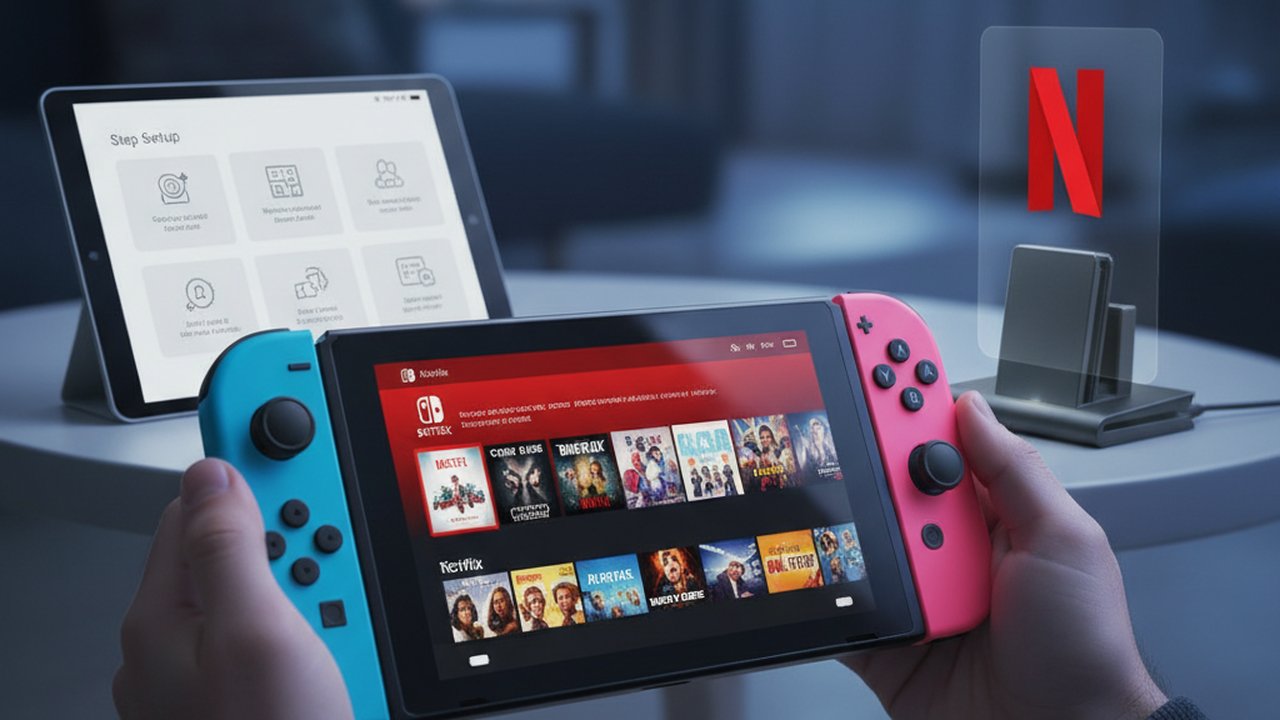 Regarde netflix sur switch en 5 minutes, sans jailbreak ni manipulation complexe