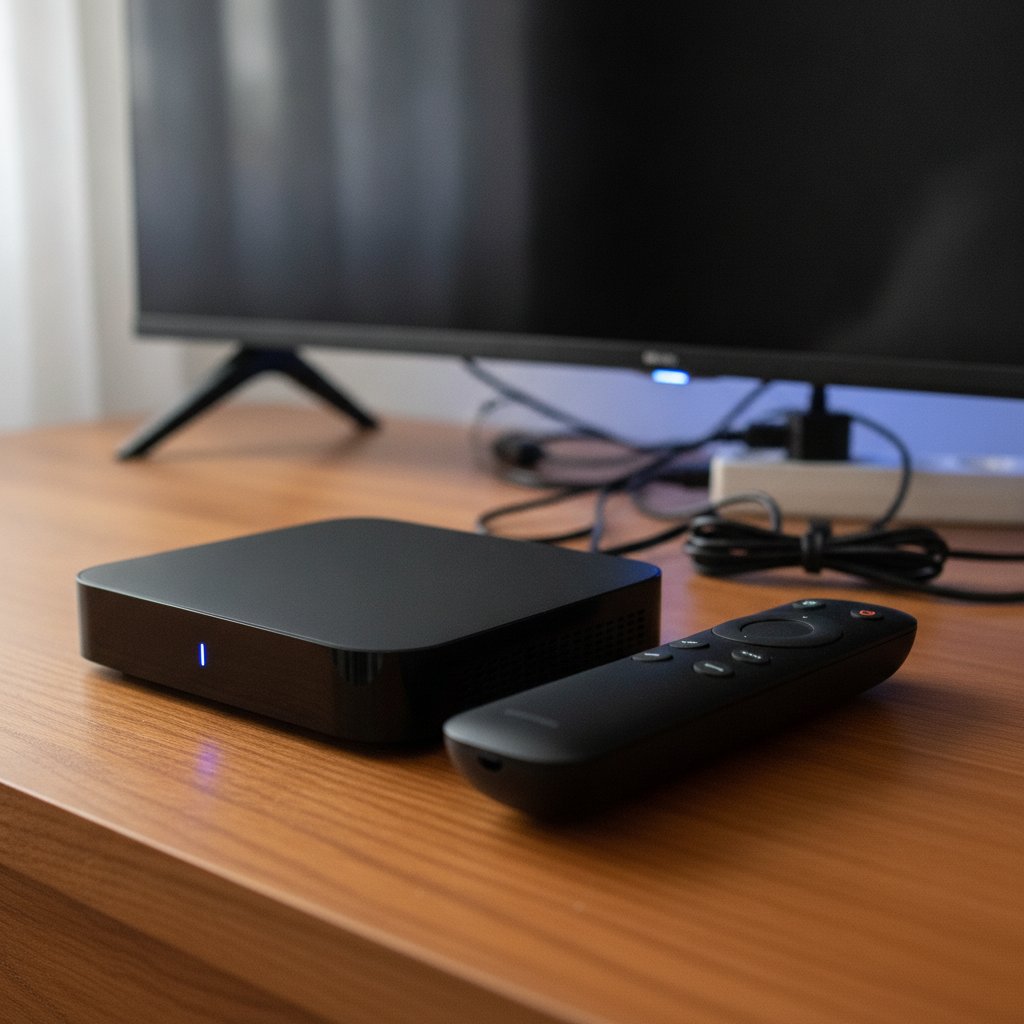 box android tv et telecommande