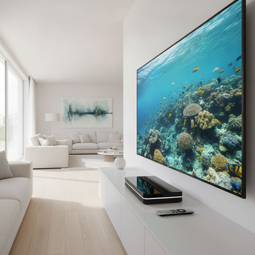 boitier IPTV légal 4K HDR home cinema
