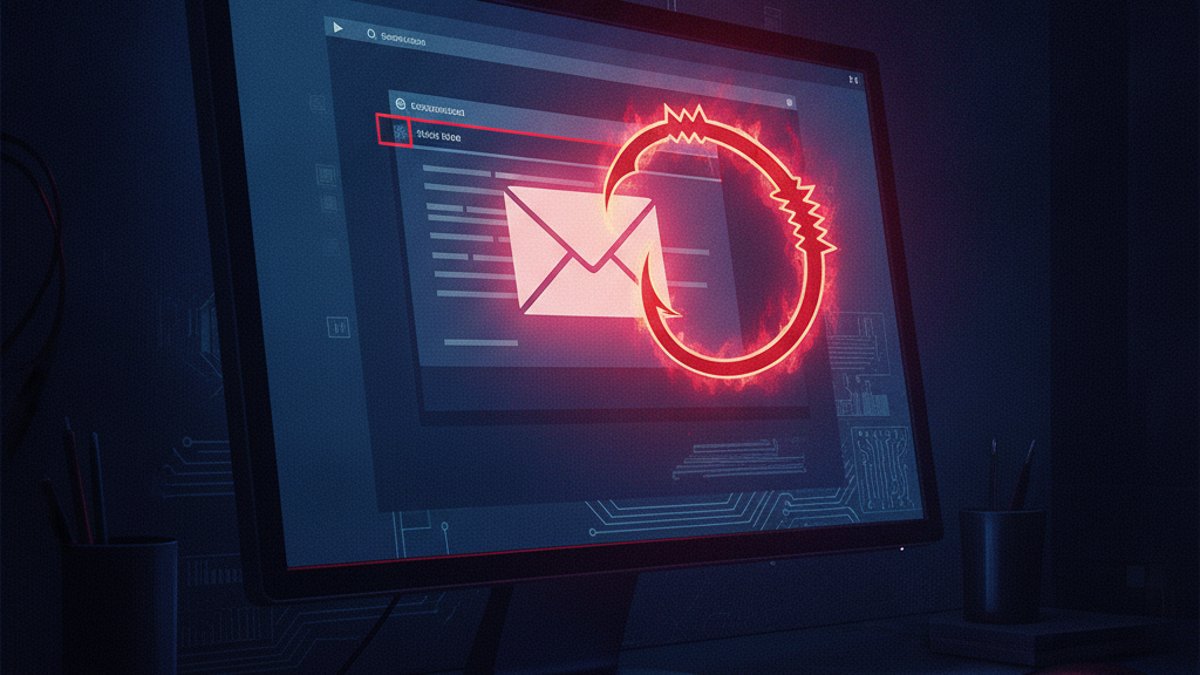 Email de phishing piégé, porte d'entrée des ransomwares