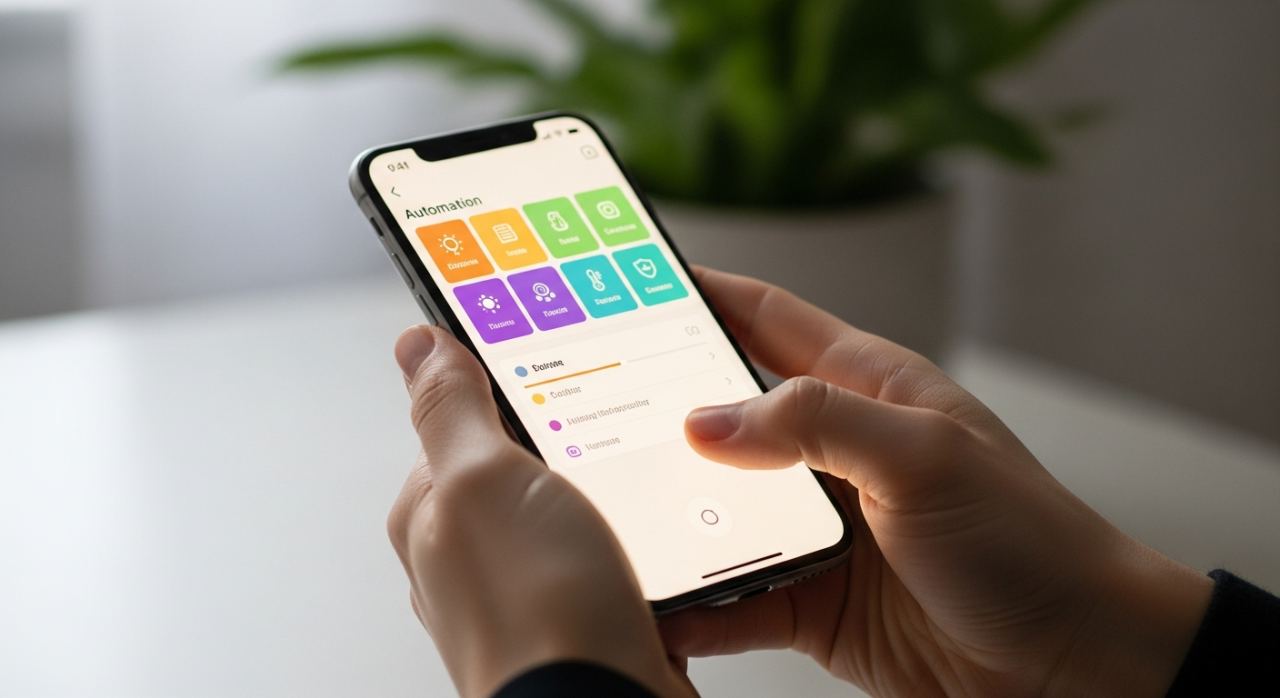Application d'automatisation pour planifier un message WhatsApp