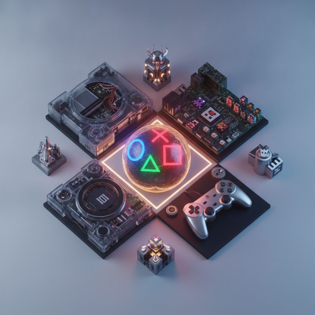 Rond, carré, triangle, croix : la vraie histoire PlayStation